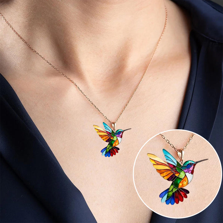 Kaunis kolibri kaelakee