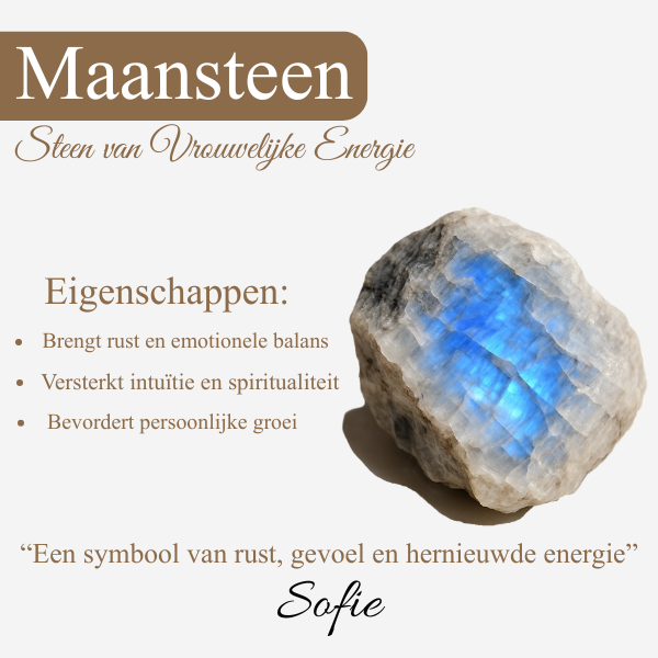 Adelheid Maansteen Kaelakee