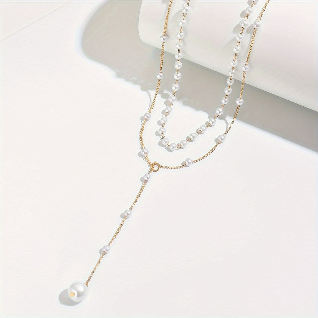 Elegantne pärlite kaelakee