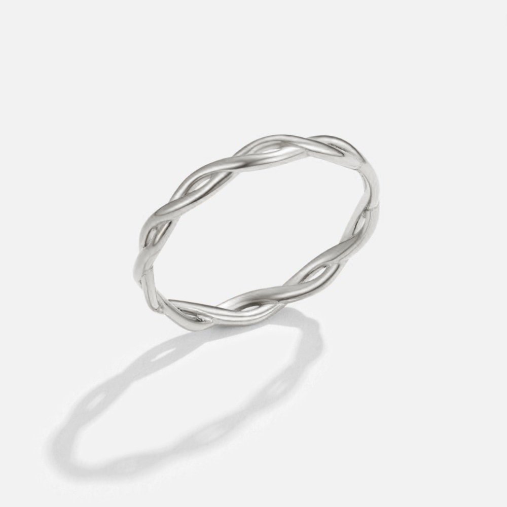 Infinity 18K hõbedane pöörlev sõrmus